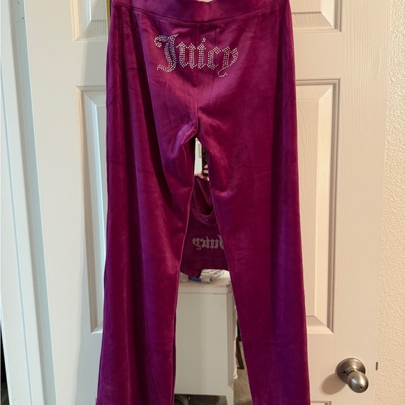 NWT Juicy Couture Violet Sunset Velour Tracksuit - Picture 5 of 6